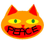 反戦猫　no warcat