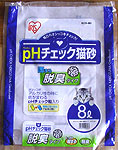 pHチェック猫砂　脱臭タイプ　KCD-80