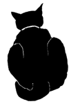 loaf13 猫シルエット Cat Silhouette
