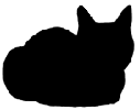 loaf2 猫シルエット Cat Silhouette