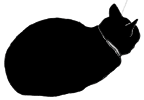 loaf3 猫シルエット Cat Silhouette