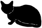 loaf10 猫シルエット Cat Silhouette