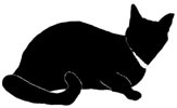 loaf11 猫シルエット Cat Silhouette