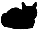 loaf2 猫シルエット Cat Silhouette