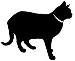 stand8 猫シルエット Cat Silhouette