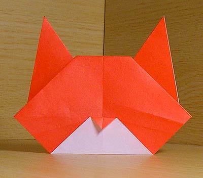 猫折り紙