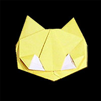 猫折り紙