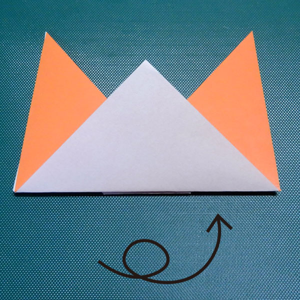 猫兜の折り方 Origami Cat Samurai Helmet