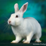 ウサギ、ＡＩ画像